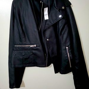 Leather Jacket never worn. NY& Company Brand